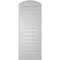 Ekena Millwork Arch Top Surface Mount PVC Gable Vent w/ 2"W x 2"P Brickmould Sill Frame, 16"W x 40"H GVPAR16X4003SN - alternate 3